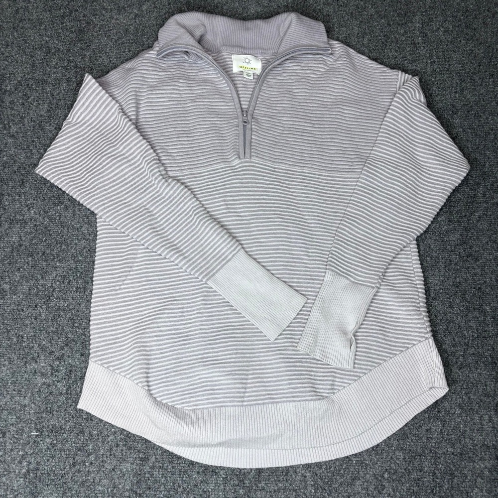 OFFLINE by Aerie Quarter Zip‎ Pullover Sweatshirt Top XS